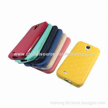 PU IMD TPU Mobile Phone Cases for Samsung Galaxy S4, Various Colors Available